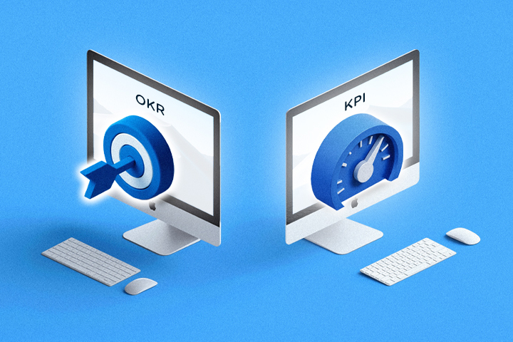 تفاوت OKR با KPI مقایسه